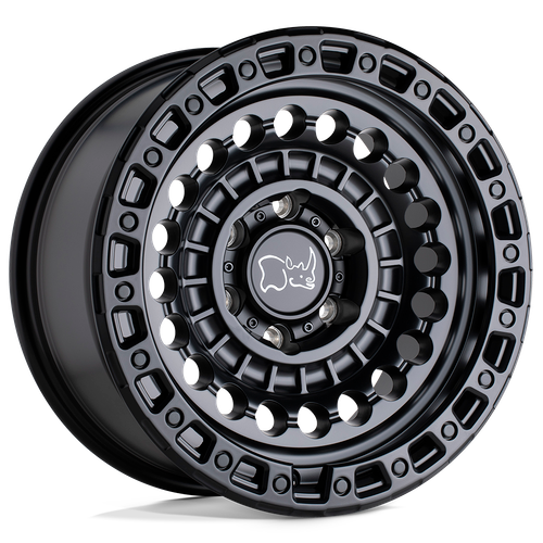 SENTINEL 20X9.5 8X180 124 M-BLK +12 - 2095STN128180M24