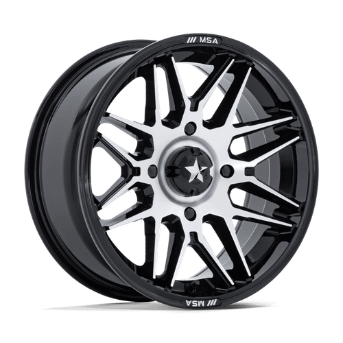 RADAR UTV 14X7 4X110 86 +10 G-BLK-MCH - MA052BD14704010