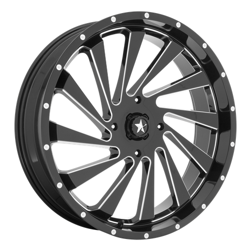 BLADE UTV 20X7 4X156 115 G-BLK-MILL +0 - M46-020756M