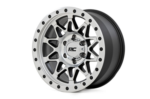 Rough Country 78 Series Wheel | Simulated Beadlock | Full Machine | 18x9 | 6x5.5 | -12mm - 78181212C