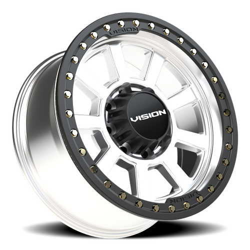 20x9 8x170 5.5BS 350 Ojos Machined - Vision Wheel