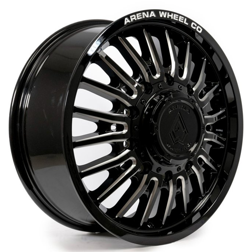 22" Arena A113 Thunder Dually Kit/ Black Milled