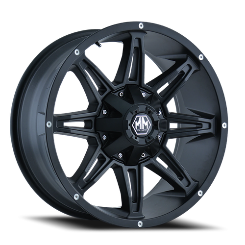 Mayhem Rampage 8090 MB 17x9 5x127 18mm Matte Black [8090-7952MB18]