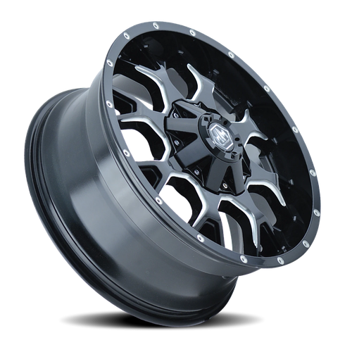 Mayhem Warrior 8015 M 17x9 8x170 18mm Gloss Black [8015-7970M18] - Image 2