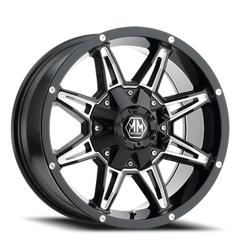 Mayhem Rampage 8090 BK 20x9 8x165.1 0mm Black [8090-2981M]