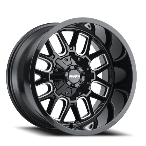 Mayhem Cogent 8107 BM 20x9 8x170 0mm Gloss Black [8107-2970BM]