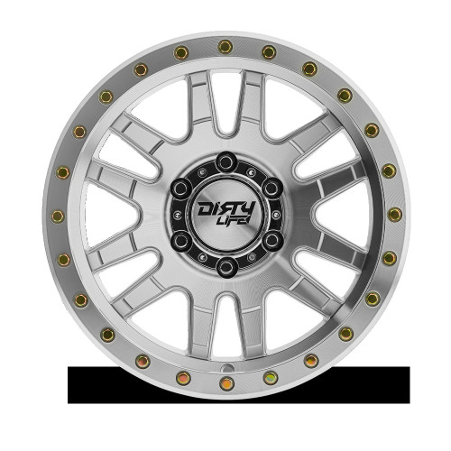 Dirty Life Race Wheels Canyon Pro 9309 M 17x9 6x135 0mm Machined Silver [9309-7936M0] - Image 2