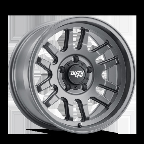 Dirty Life Race Wheels Canyon 9310 MG 17x8 6x139.7 25mm Satin Graphite [9310-7883MGT25]