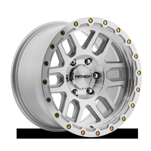 Mayhem Delta 8304 M 20x9 8x165.1 0mm Machined Silver [8304-2981M0]