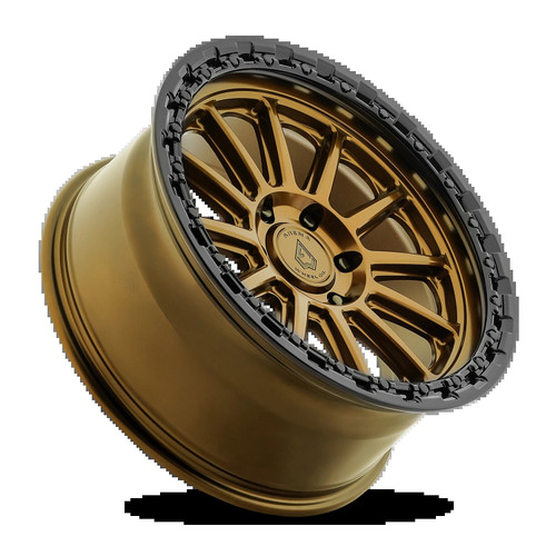 20x9 ENDURO 6x139.7  0 5.03 106.1 SMOKED BRONZE CENTER GLOSSY BLACK LIP [A128209084P00026] - Image 2