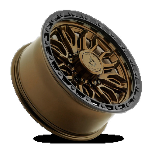 20x9 PURSUIT 8x180  12 5.44 124.2 SMOKED BRONZE CENTER GLOSSY BLACK LIP [A137209018P01226] - Image 2