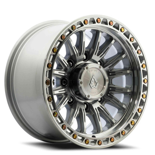 17x9 BLITZ 8x180  0 5.03 124.2 GLOSS SILVER MACHINED [A132179018P00019]