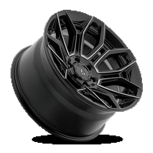 20x10 VIPER 6x135 6x139.7 -18 4.76 106.1 GLOSS BLACK AND MILLED [A140200098N01816] - Image 2