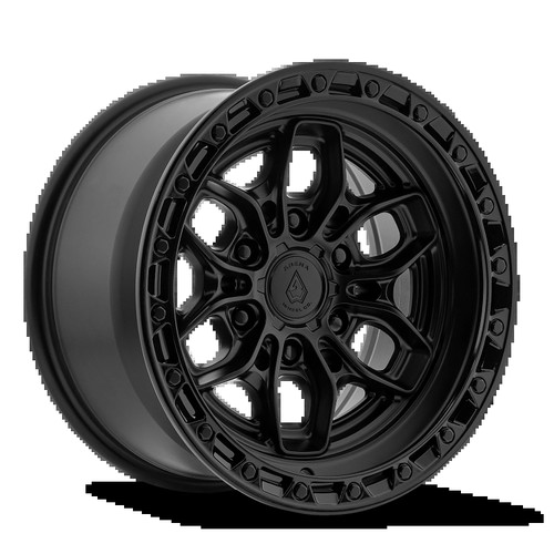 17x9 FURY 6x139.7  0 4.97 106.1 SATIN BLACK CENTER GLOSSY BLACK LIP [A142179084P00004]