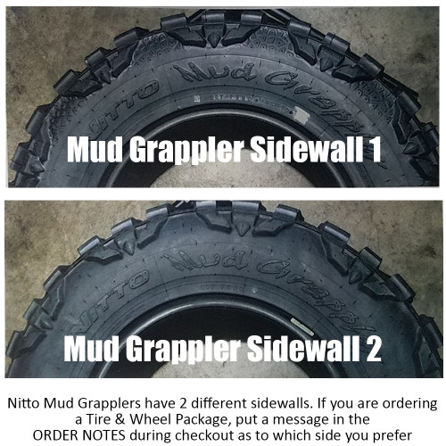 37x13.50r20E RBL Mud Grappler MT - Nitto Tire