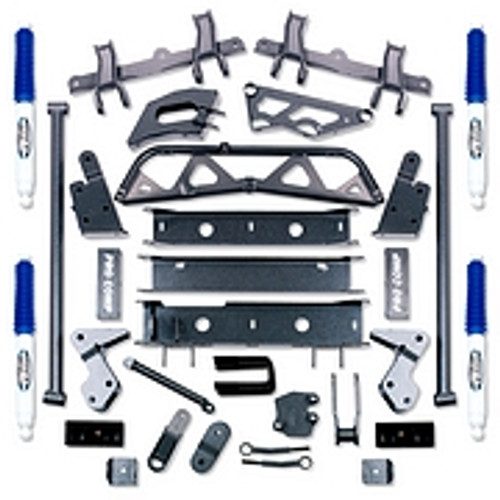 88-99 Chevy/GMC 2500 w/Stamped Lower Control Arms 6in w/Shocks - Pro Comp Suspension 88-99 Chevy/GMC 2500 w/Stamped Lower Control Arms 6in w/Shocks - Pro Comp Suspension