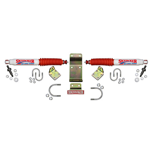 07-17 Jeep JK Dual Steering Stabilizer - Skyjacker Suspension