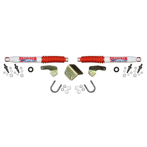11-13 Chevy/GMC 2500/3500HD Dual Steering Stabilizer - Skyjacker Suspension