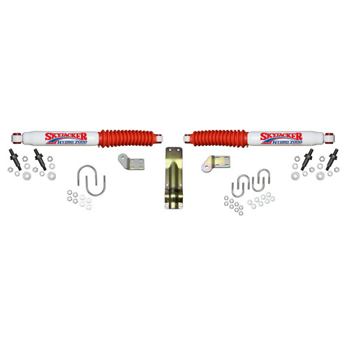 05-22 Ford F250/F350 w/4-6in Lift Dual Steering Stabilizer - Skyjacker Suspension