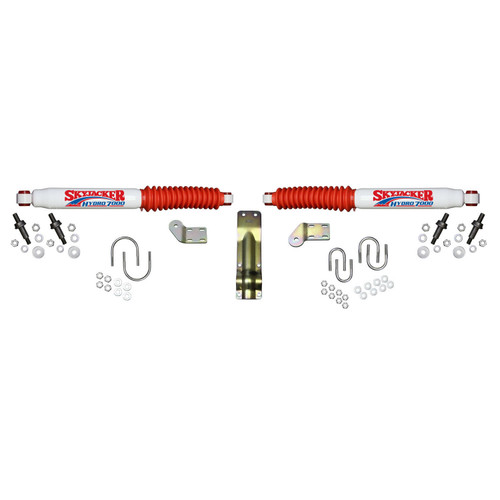 98-02 Dodge 2500/3500 HD w/3.75in Axle Dual Stabilizer - Skyjacker Suspension