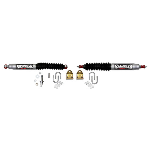 Jeep TJ 9500 Dual Steering Stabilizer - Skyjacker Suspension