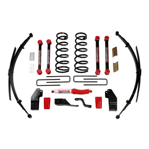00-02 Dodge 2500/3500 4in System w/o Shock - Skyjacker Suspension
