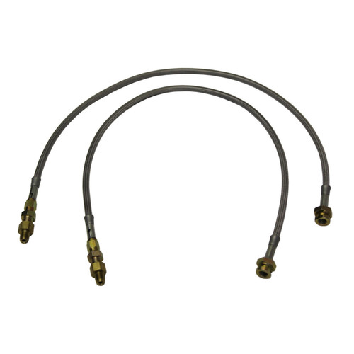 68-72 Chevy/GMC 1500/2500 3-4in Front Brakelines w/Drum Brakes Only - Skyjacker Suspension