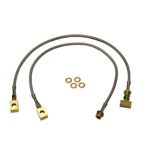 90-98 Ford F250/F350 4-6in Front Brakelines - Skyjacker Suspension