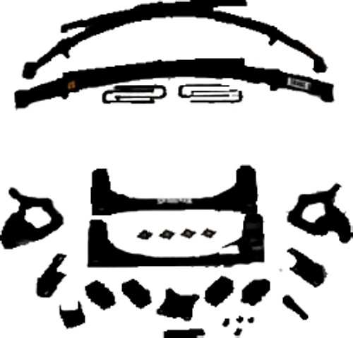 86-88 Toyota Pick Up 4in System w/o Shock - Skyjacker Suspension
