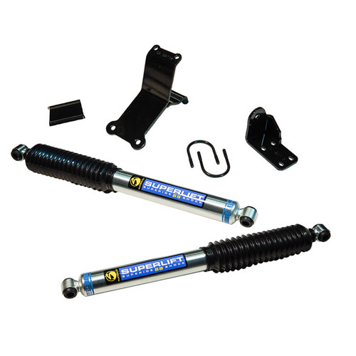 14-22 Ram 2500/13-22 Ram_3500 High Clearance Dual Steering Stabilizer Kit w/SL Bil Clndr - Superlift Suspension