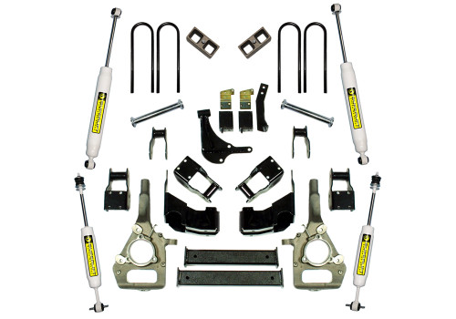 00-10 Ford Ranger 4WD 4in Suspension Lift Kit w/SL Shocks - Superlift Suspension 00-10 Ford Ranger 4WD 4in Suspension Lift Kit w/SL Shocks - Superlift Suspension