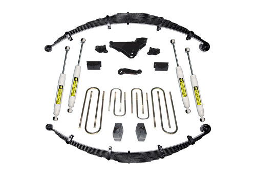 00-04 Ford F250/F350 4WD Diesel/V10 6in Suspension Lift Kit w/SL Shocks - Superlift Suspension