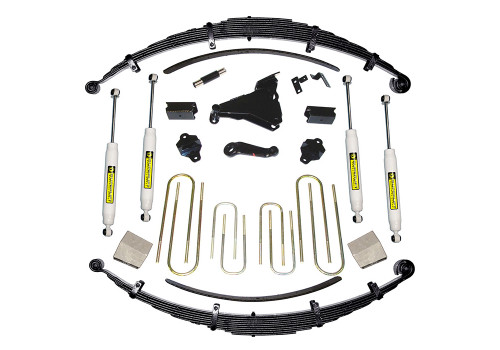 00-04 Ford F250/F350 4WD Diesel/V10 8in Suspension Lift Kit w/SL Shocks - Superlift Suspension