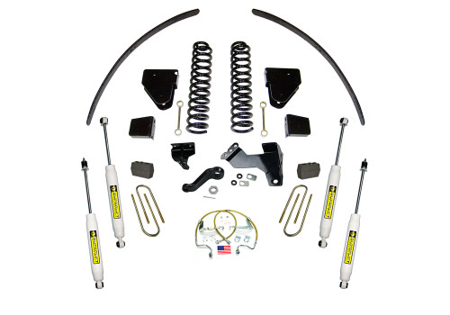 08-10 Ford F250/F350 4WD Diesel 6in Suspension Lift Kit w/SL Shocks - Superlift Suspension