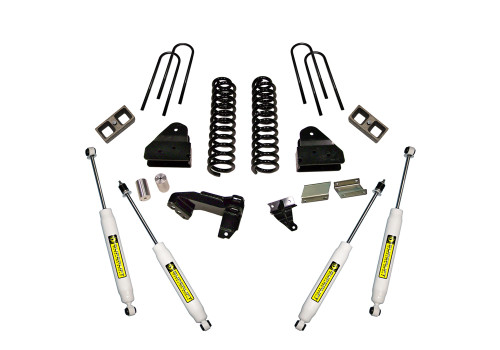 11-16 Ford F250/F350 4WD Diesel 4in Suspension Lift Kit w/SL Shocks - Superlift Suspension