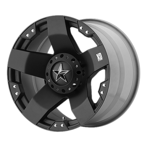 17x8 6x5.5/6x135 4.89BS XD775 Rockstar Matte Black - XD Wheels