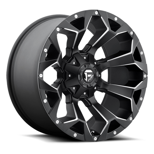 17x8.5 6x5.5/6x135 5.75BS D546 Assault Black Milled - Fuel Off-Road