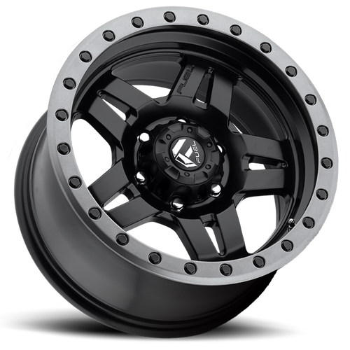 15x8 5x4.5 3.75BS D557 Anza Matte Black - Fuel Off-Road