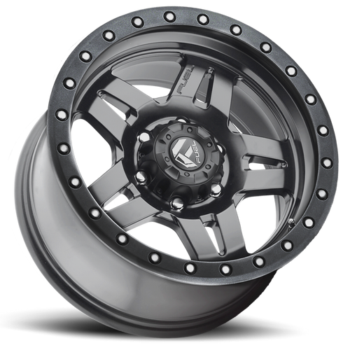 16x8 6x5.5 4.5BS D558 Anza Gunmetal - Fuel Off-Road 16x8 6x5.5 4.5BS D558 Anza Gunmetal - Fuel Off-Road
