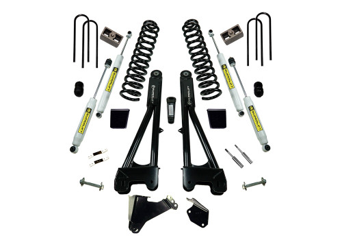 05-07 Ford F250/F350 4WD Diesel 6in Suspension Lift Kit w/Replacement Radius Arms SL Shocks - Superlift Suspension
