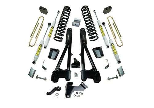 11-16 Ford F250/F350 4WD Diesel 6in Suspension Lift Kit w/Replacement Radius Arms SL Shocks - Superlift Suspension 11-16 Ford F250/F350 4WD Diesel 6in Suspension Lift Kit w/Replacement Radius Arms SL Shocks - Superlift Suspension