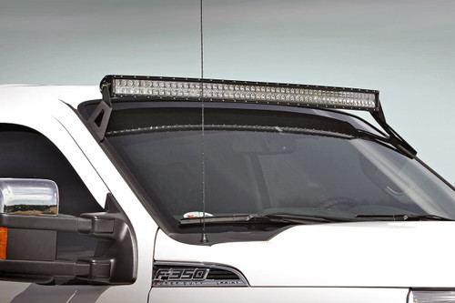 LED Light Mount Upper Windshield 54" Curved Ford Super Duty (99-16)