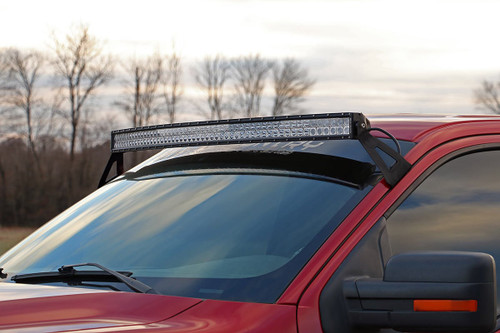 LED Light Mount Upper Windshield 54" Curved Ford F-150 (04-14)