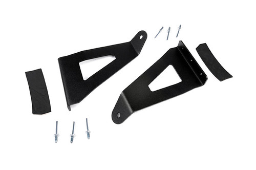 LED Light Mount Upper Windshield 54" Curved Ford F-150 (04-14)