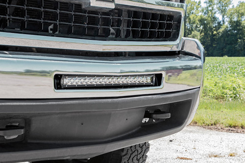 LED Light Mount Bumper 20" Chevy Silverado 1500 (07-13)/Silverado 2500 HD (07-10) 