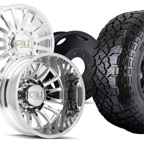 35x12.50r20F Kenda Klever RT / Cali 9110D Summit Polished & Milled