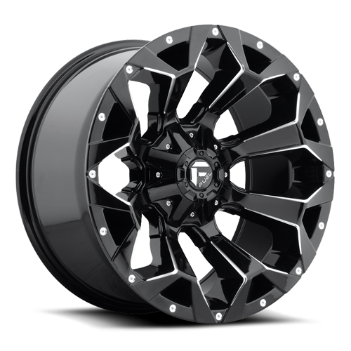 20x9 8x6.5 5.75BS D576 Assault Gloss Black Milled - Fuel Off-Road