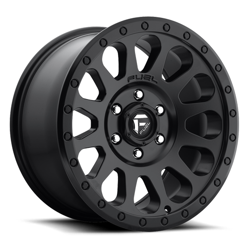 18x9 6x120 5.25BS D579 Vector Matte Black - Fuel Off-Road