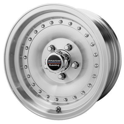 15x7 5x4.75 3.76BS AR61 Outlaw I Machined - American Racing