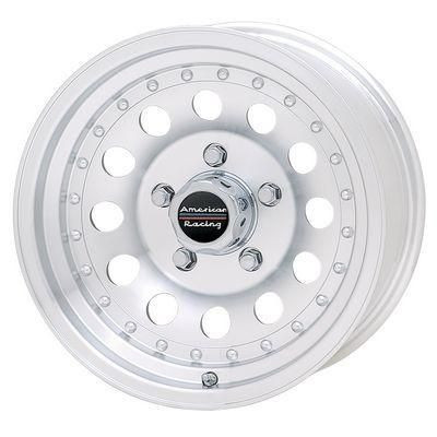 American Racing Wheel AR61 Machined 15x7 5x5 -6 O.S. 83.06 H.B.